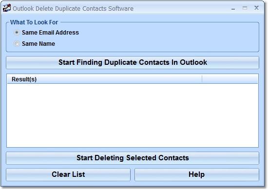 duplicate contacts in outlook for mac